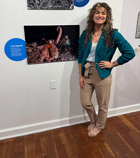 Bennice at Art of Science